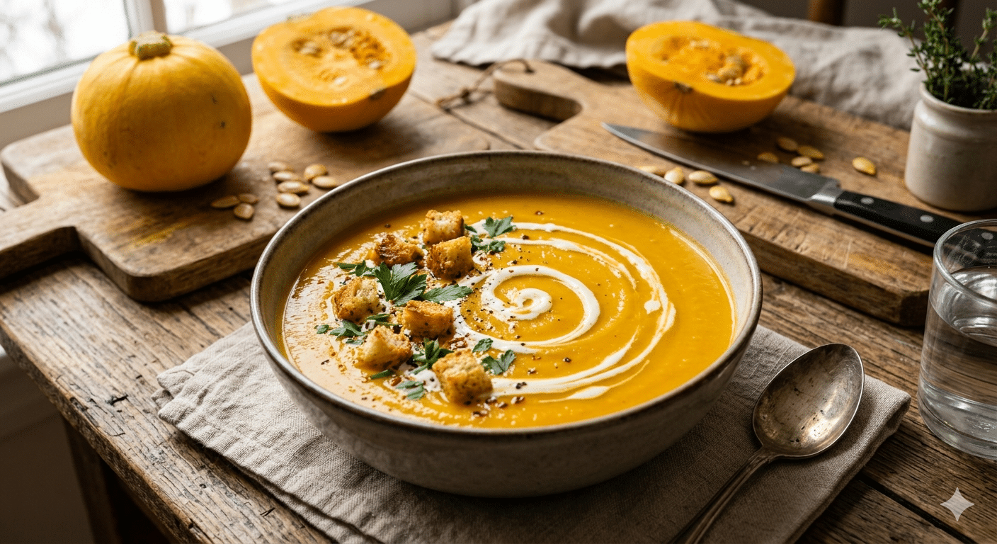 recette courge jaune ronde