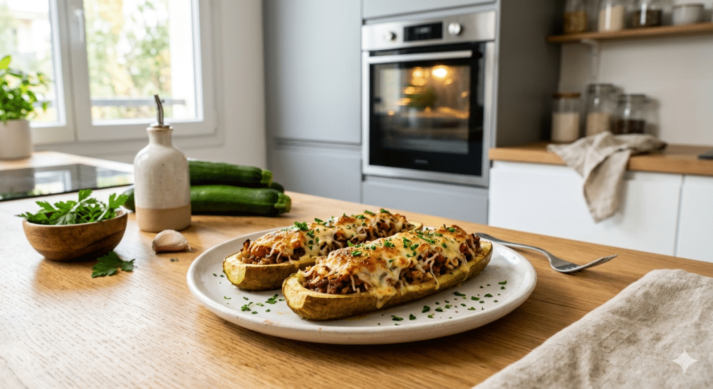 courgette farcie grand-mère