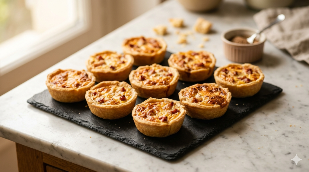 mini quiche lorraine