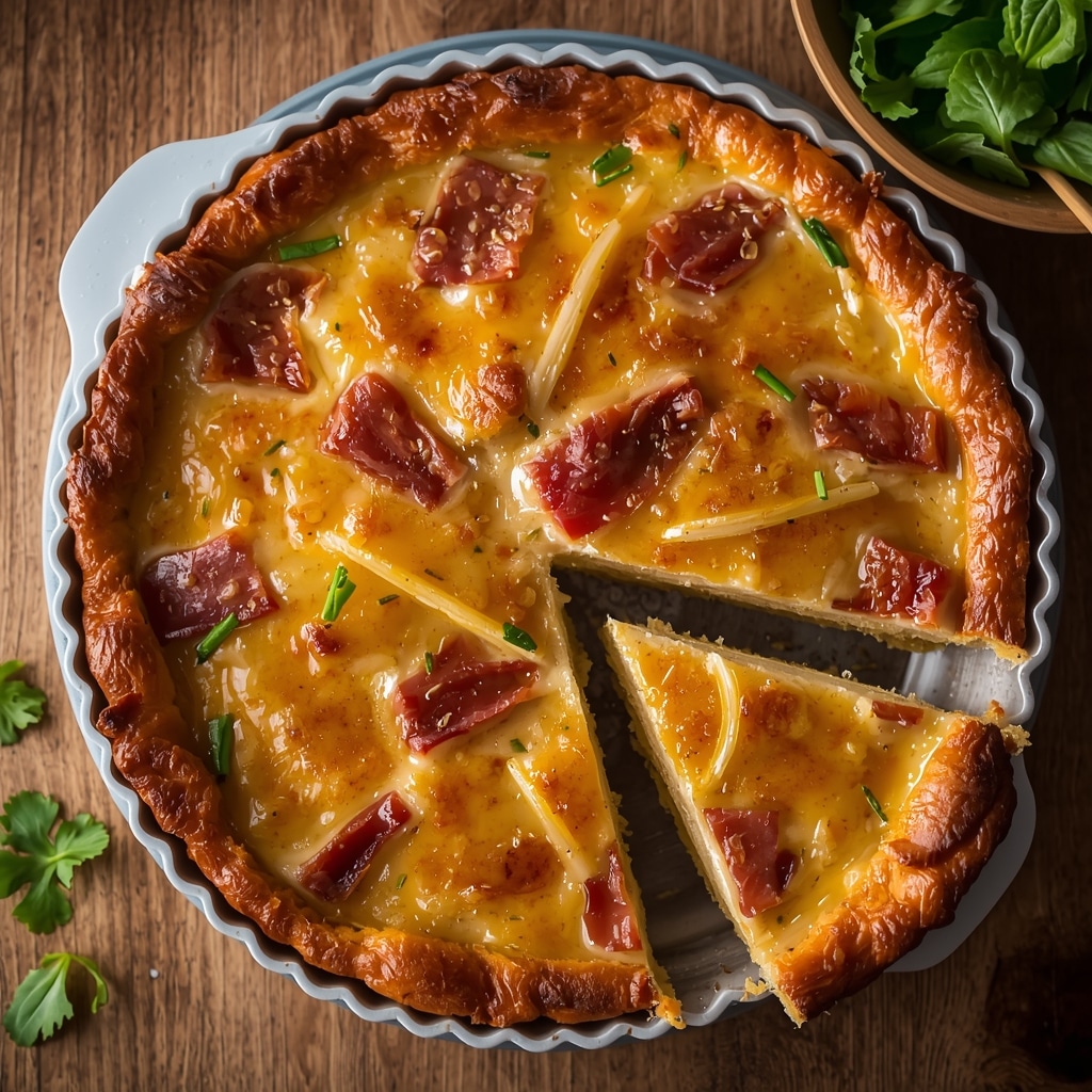 tarte aux endives jambon
