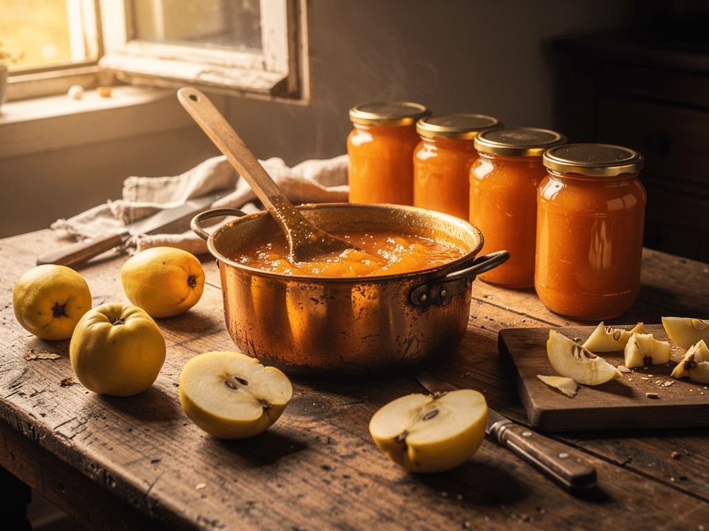 recette confiture de coing