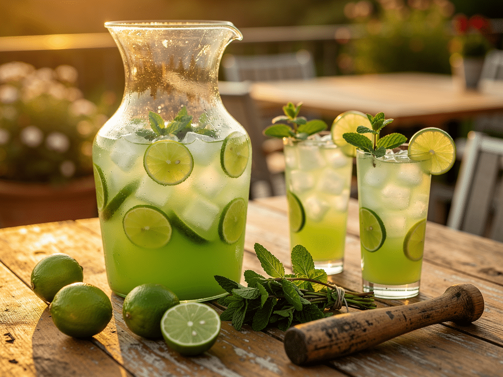 Recette du mojito pour 10 personnes
