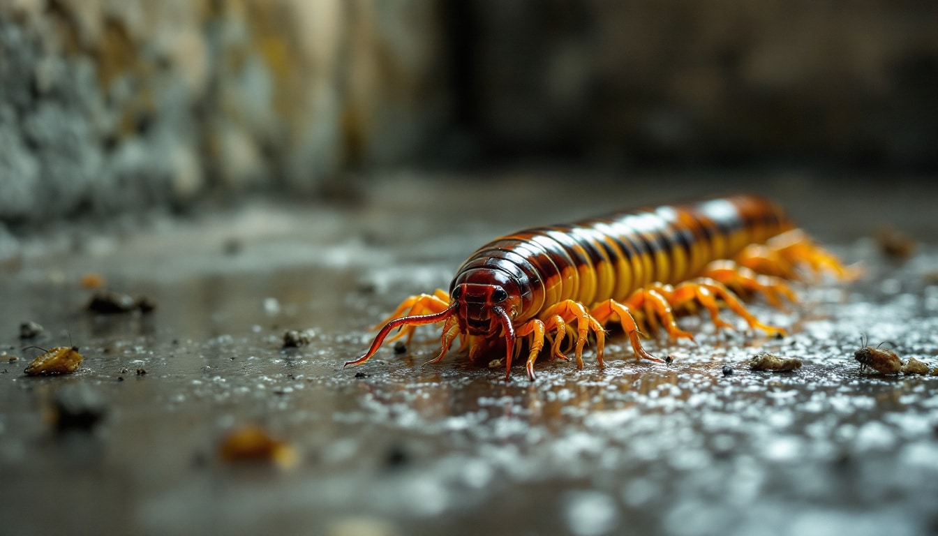 découvrez comment reconnaître et comprendre le mille-pattes de sous-sol, un prédateur utile qui aide à contrôler les nuisibles dans vos espaces souterrains.